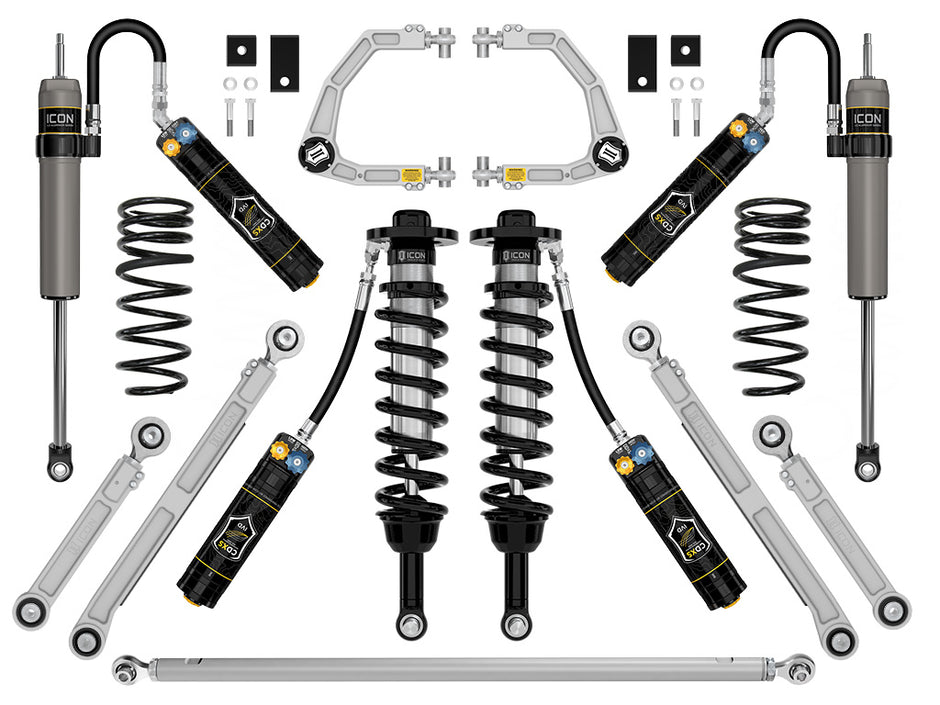 ICON 2023-2025 Toyota Sequoia 3-4.5" Lift Stage 10 Suspension System Billet CDXS