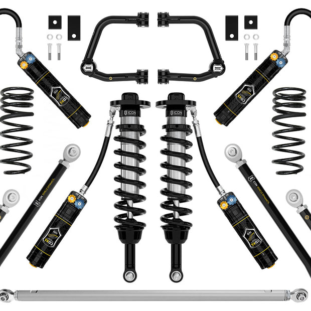 ICON 2023-2025 Toyota Sequoia 3-4.5" Lift Stage 10 Suspension System Tubular CDXS TRD