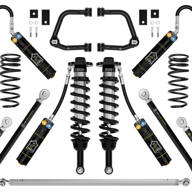 ICON 2023-2025 Toyota Sequoia 3-4.5" Lift Stage 10 Suspension System Tubular CDXS