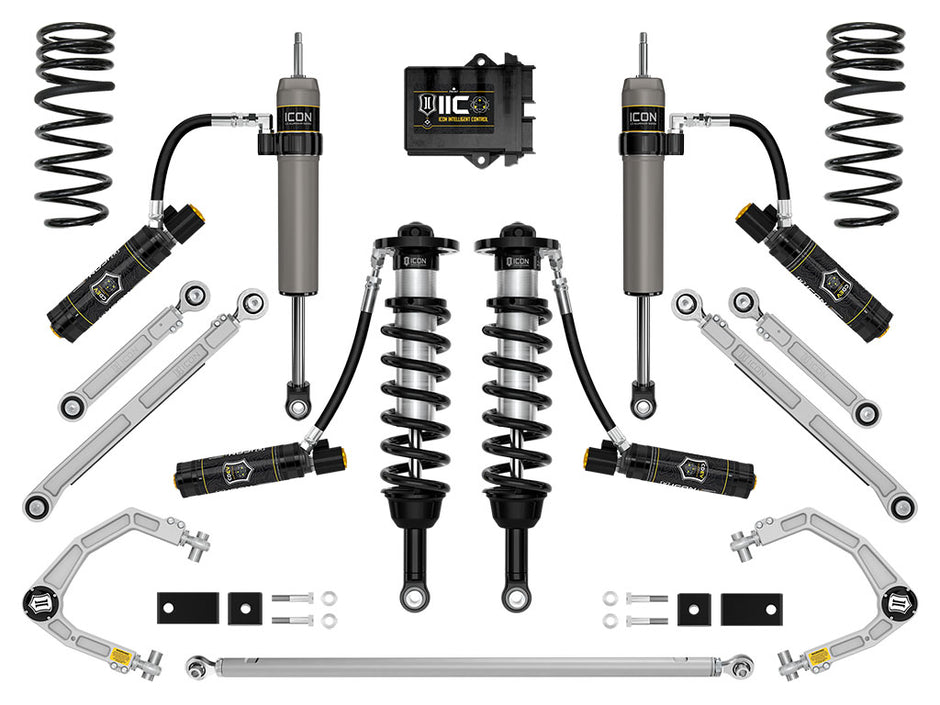 ICON 2023-2025 Toyota Sequoia 3-4.5" Lift Stage 12 Suspension System Billet TRD