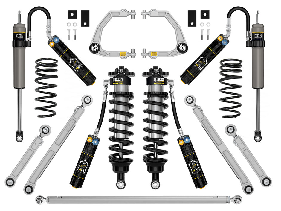 ICON 2023-2025 Toyota Sequoia 3-4.25" Lift Stage 1 (TRD) 3.0 Suspension System Billet CDXS