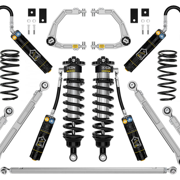 ICON 2023-2025 Toyota Sequoia 3-4.25" Lift Stage 1 3.0 Suspension System Billet CDXS