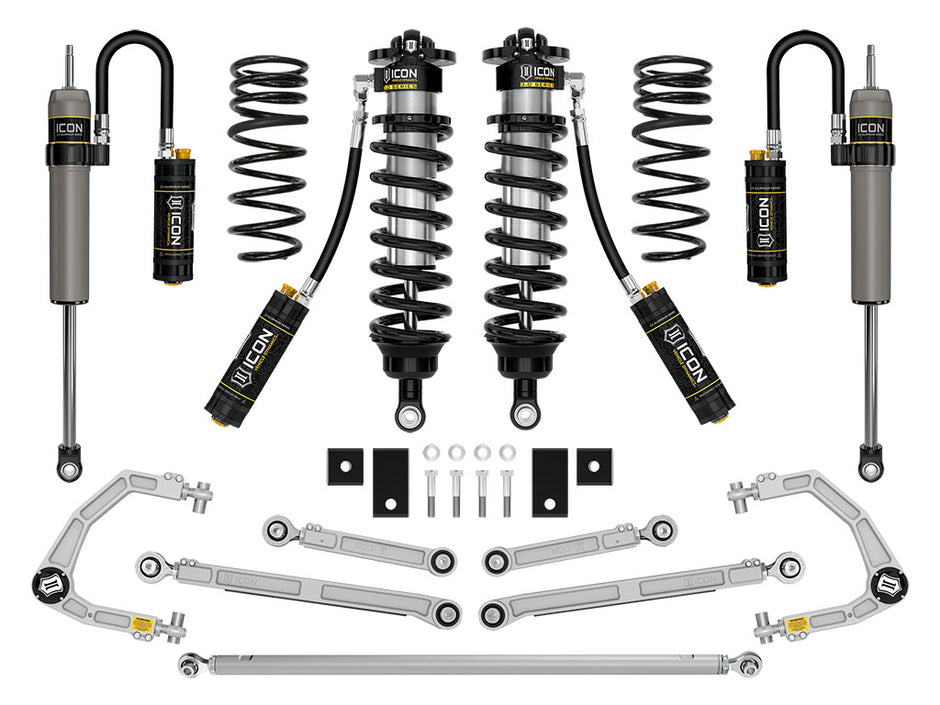 ICON 2023-2025 Toyota Sequoia 3-4.25" Lift Stage 1 (TRD) 3.0 Suspension System Billet CDCV
