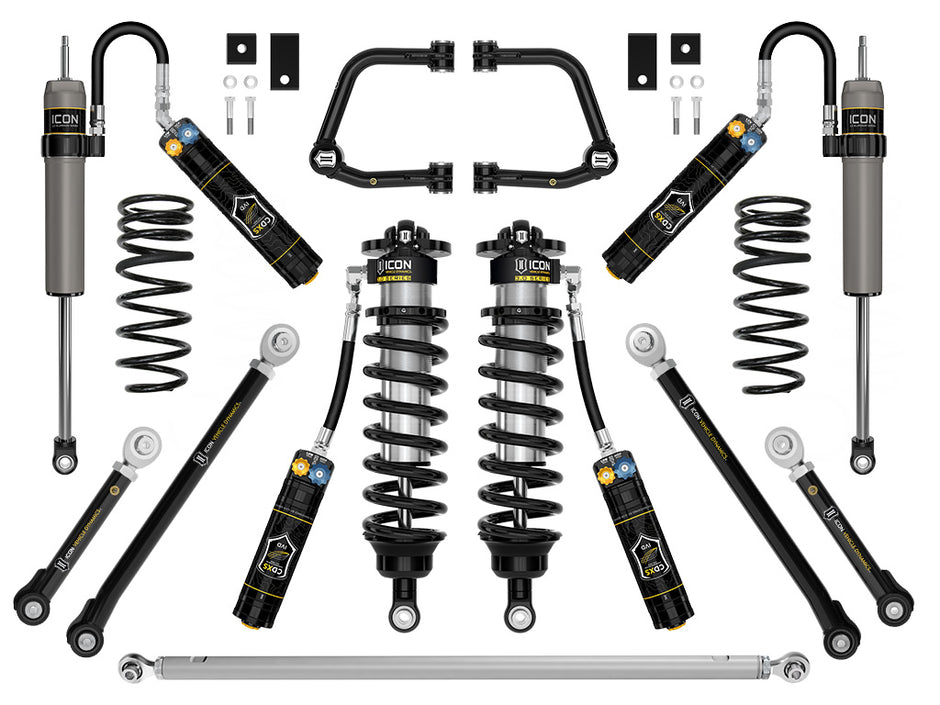ICON 2023-2025 Toyota Sequoia 3-4.25" Lift Stage 1 (TRD) 3.0 Suspension System Tubular CDXS