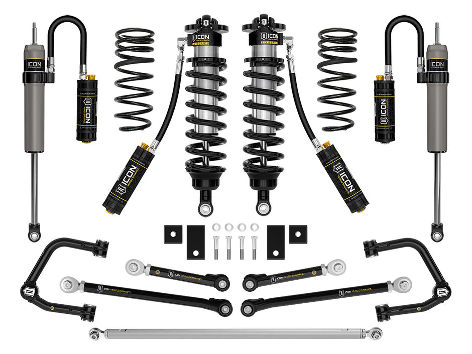 ICON 2023-2025 Toyota Sequoia 3-4.25" Lift Stage 1 (TRD) 3.0 Suspension System Tubular CDCV
