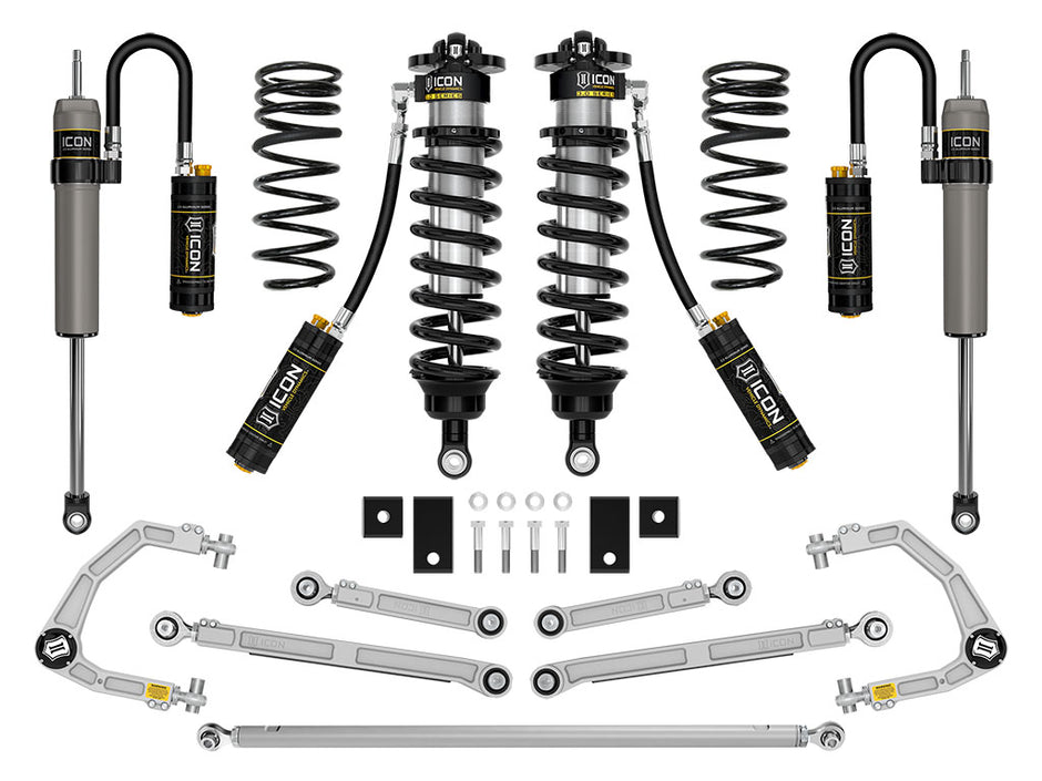 ICON 2023-2025 Toyota Sequoia 3-4.25" Lift Stage 1 3.0 Suspension System Billet CDCV