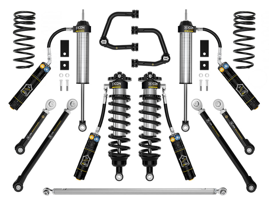 ICON 2023-2025 Toyota Sequoia 3-4.25" Lift Stage 2 (TRD) 3.0 Suspension System Tubular CDXS
