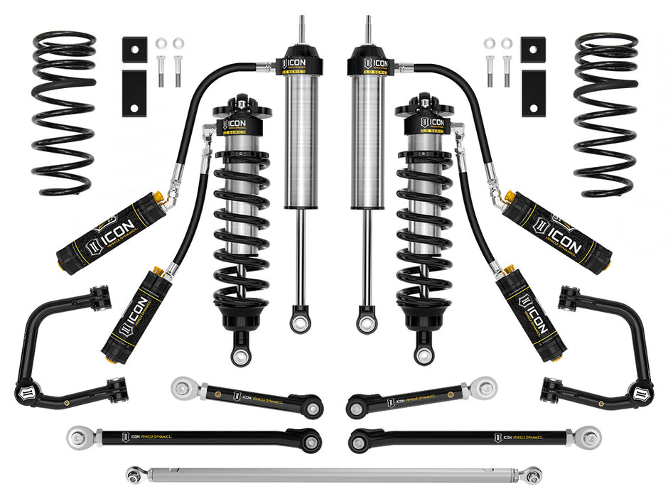 ICON 2023-2025 Toyota Sequoia 3-4.25" Lift Stage 2 (TRD) 3.0 Suspension System Tubular CDCV