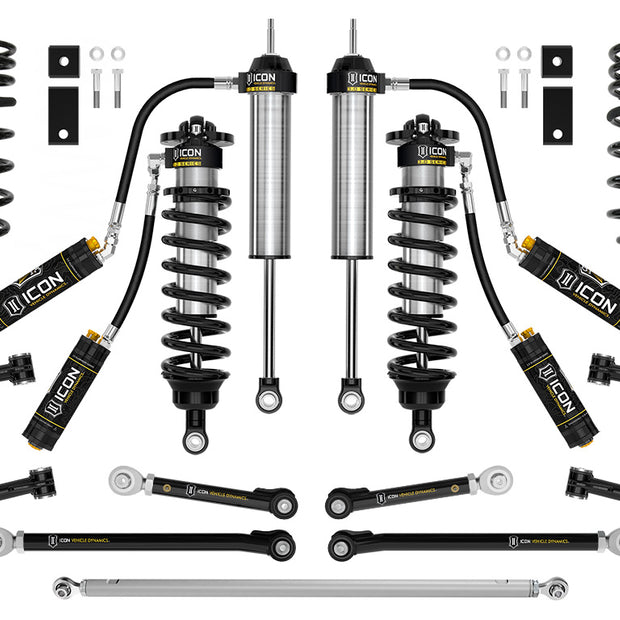 ICON 2023-2025 Toyota Sequoia 3-4.25" Lift Stage 2 (TRD) 3.0 Suspension System Tubular CDCV