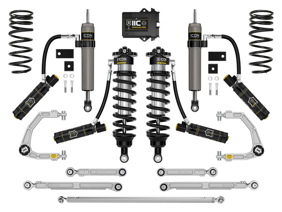 ICON 2023-2025 Toyota Sequoia 3-4.25" Lift Stage 3 3.0 Suspension System Billet