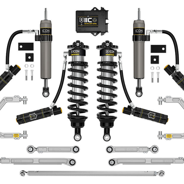 ICON 2023-2025 Toyota Sequoia 3-4.25" Lift Stage 3 3.0 Suspension System Billet
