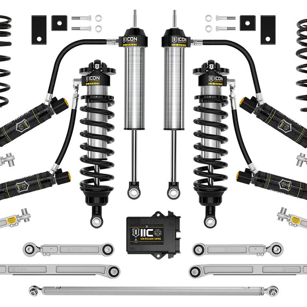 ICON 2023-2025 Toyota Sequoia 3-4.25" Lift Stage 4 3.0 Suspension System Billet TRD
