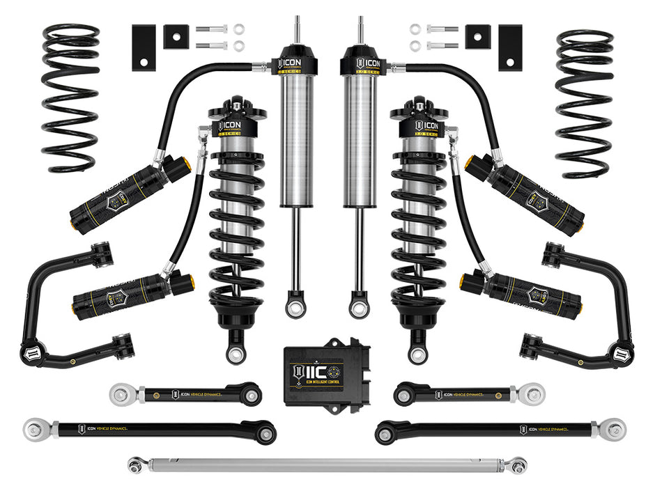 ICON 2023-2025 Toyota Sequoia 3-4.25" Lift Stage 4 3.0 Suspension System Tubular TRD