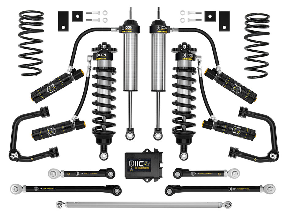 ICON 2023-2025 Toyota Sequoia 3-4.25" Lift Stage 4 3.0 Suspension System Tubular