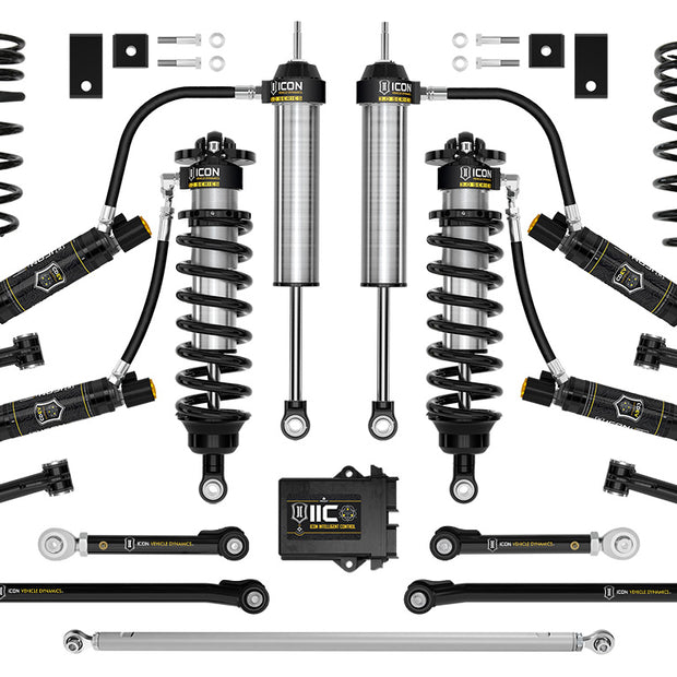 ICON 2023-2025 Toyota Sequoia 3-4.25" Lift Stage 4 3.0 Suspension System Tubular