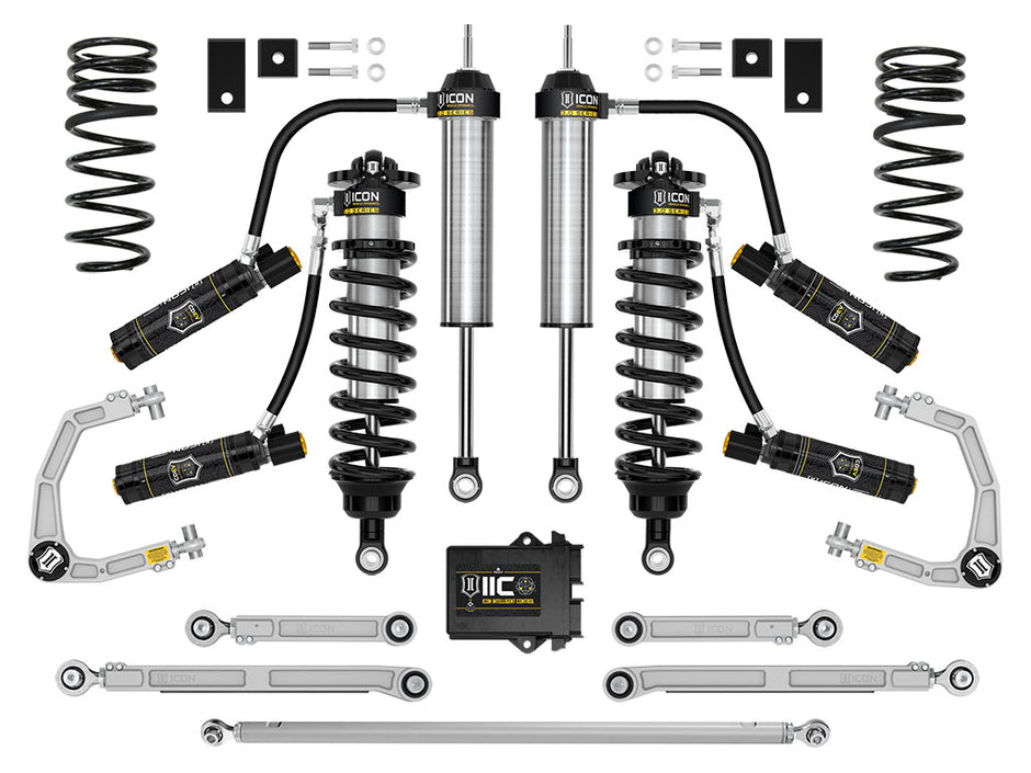 ICON 2023-2025 Toyota Sequoia 3-4.25" Lift Stage 4 3.0 Suspension System Billet
