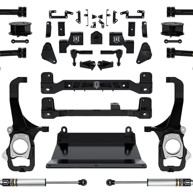ICON 2022-2023 Toyota Tundra 6" Lift Stage 2 Suspension System With Tubular Upper Control Arms