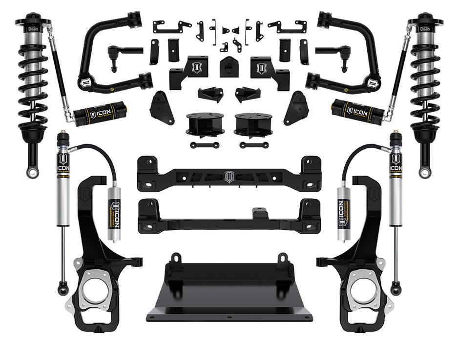 ICON 2022-2024 Toyota Tundra 6" Lift Stage 3 Suspension System Tubular