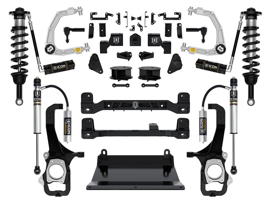 ICON 2022-2024 Toyota Tundra 6" Lift Stage 3 Suspension System Billet