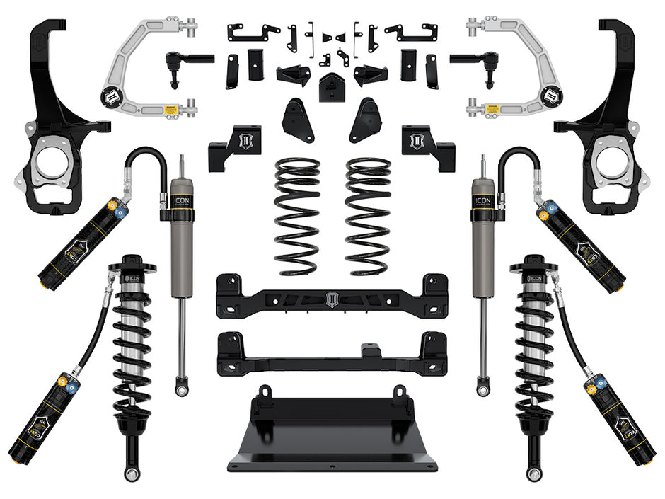 ICON 2022-2024 Toyota Tundra 6" Lift Stage 6 Suspension System Billet CDXS