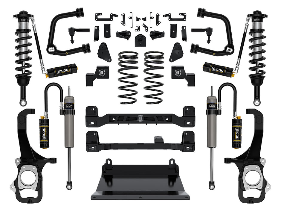 ICON 2022-2024 Toyota Tundra 6" Lift Stage 6 Suspension System Tubular CDCV