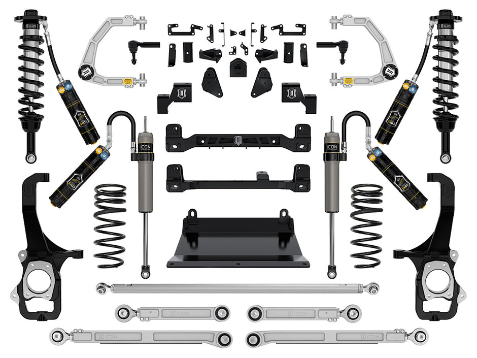 ICON 2022-2024 Toyota Tundra 6" Lift Stage 7 Suspension System Billet CDXS