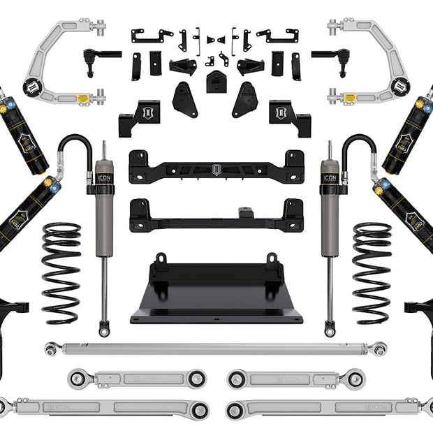 ICON 2022-2024 Toyota Tundra 6" Lift Stage 7 Suspension System Billet CDXS