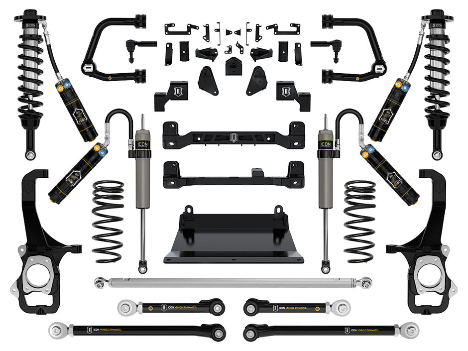 ICON 2022-2024 Toyota Tundra 6" Lift Stage 7 Suspension System Tubular CDXS