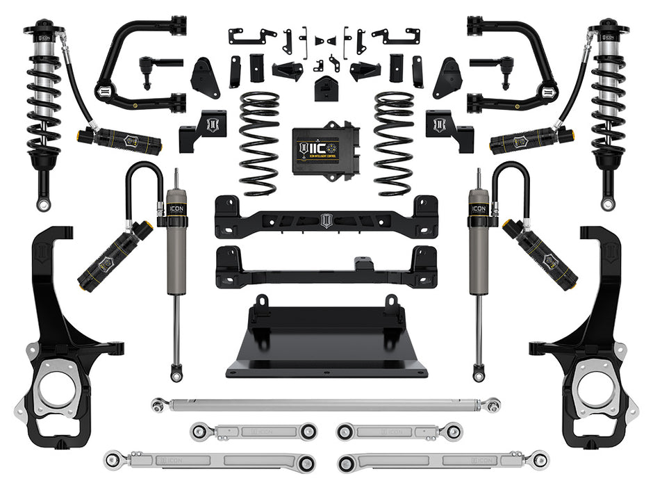 ICON 2022-2024 Toyota Tundra 6" Lift Stage 9 Suspension System Tubular