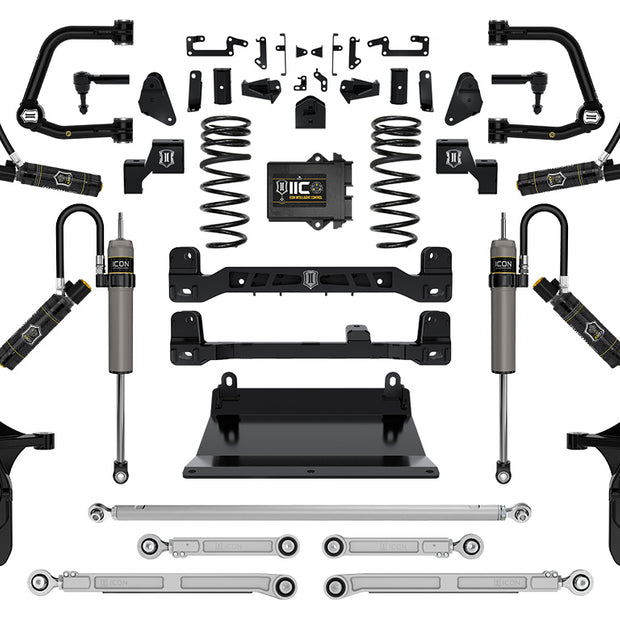 ICON 2022-2024 Toyota Tundra 6" Lift Stage 9 Suspension System Tubular