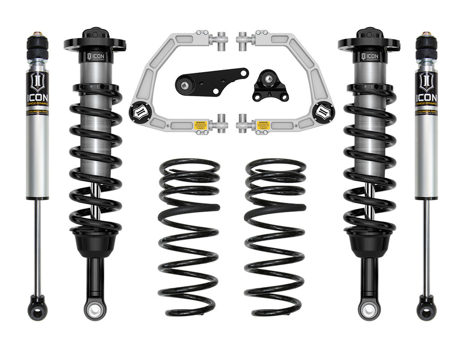 ICON 2024-2025 Toyota Tacoma 1.25-3" Lift Stage 2 Suspension System Billet Triple Rate Rear Springs