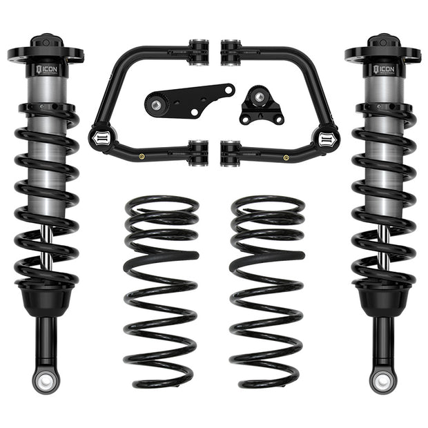 ICON 2024-2025 Toyota Tacoma 1.25-3" Lift Stage 2 Suspension System Tubular Overland Rear Springs