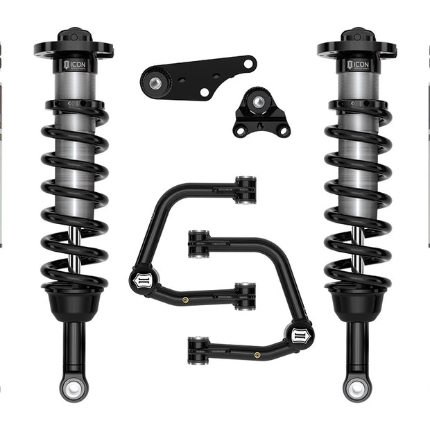 ICON 2024-2025 Toyota Tacoma 1.25-3" Lift Stage 2 Suspension System Tubular