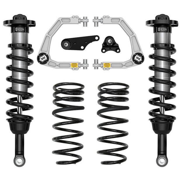 ICON 2024-2025 Toyota Tacoma 1.25-3" Lift Stage 2 Suspension System Billet Overland Rear Springs