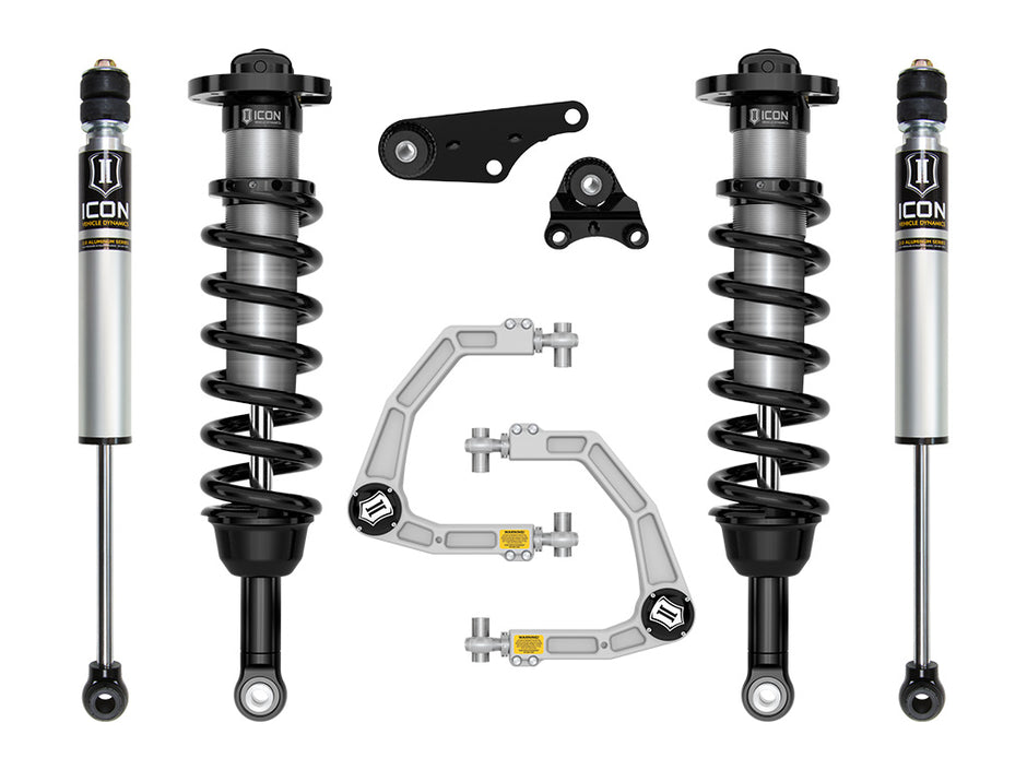 ICON 2024-2025 Toyota Tacoma 1.25-3" Lift Stage 2 Suspension System Billet