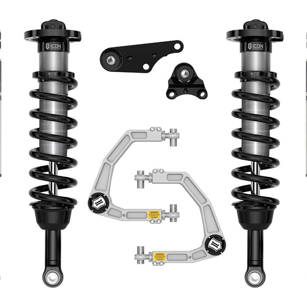 ICON 2024-2025 Toyota Tacoma 1.25-3" Lift Stage 2 Suspension System Billet
