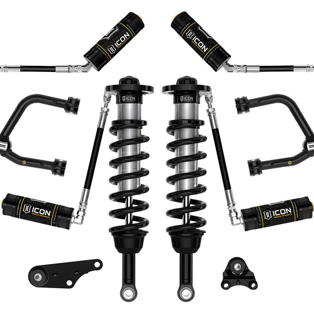 ICON 2024-2025 Toyota Tacoma 1.25-3" Lift Stage 4 Suspension System Tubular