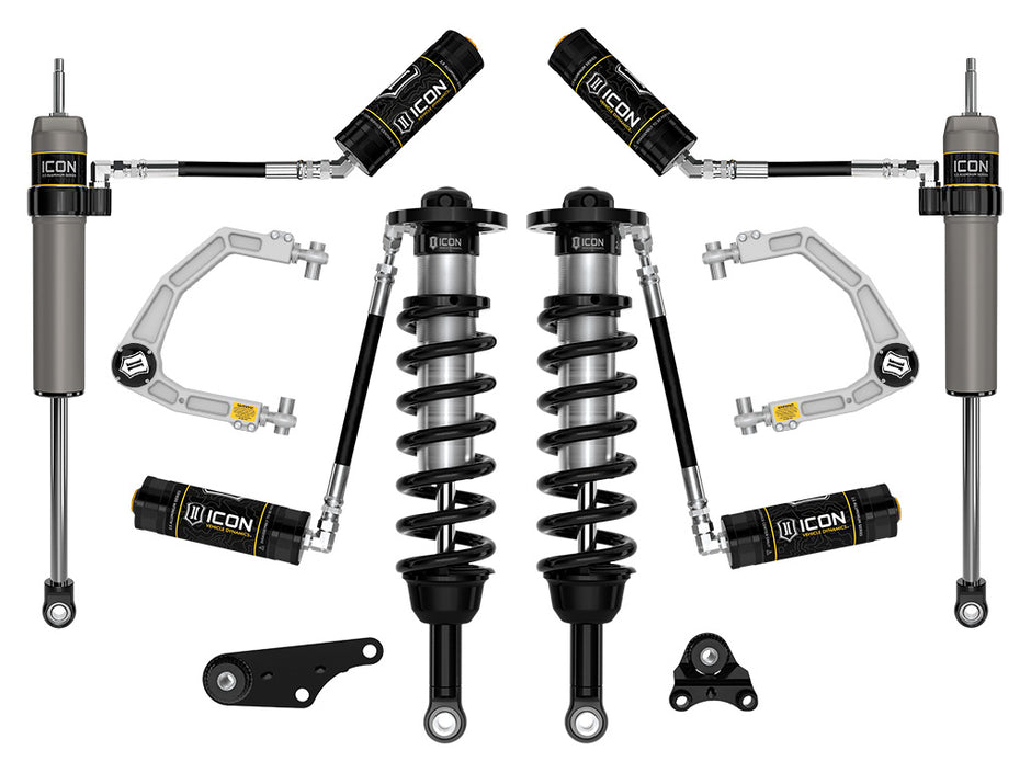 ICON 2024-2025 Toyota Tacoma 1.25-3" Lift Stage 4 Suspension System Billet