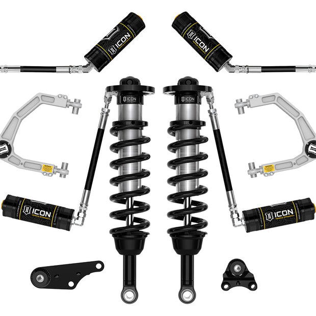 ICON 2024-2025 Toyota Tacoma 1.25-3" Lift Stage 4 Suspension System Billet
