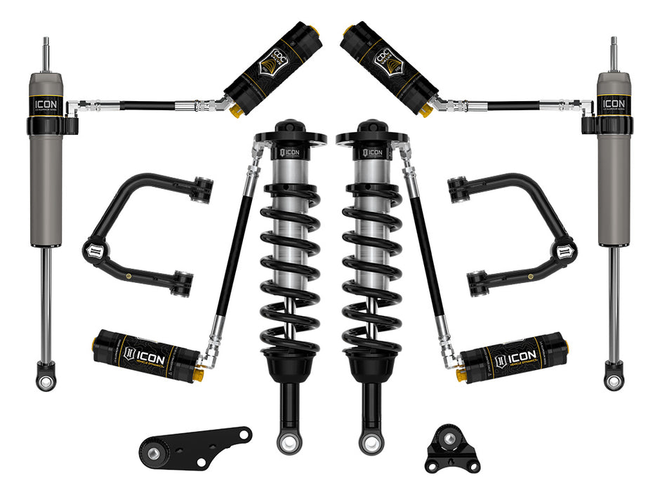 ICON 2024-2025 Toyota Tacoma 1.25-3" Lift Stage 5 Suspension System Tubular