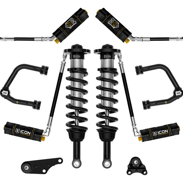 ICON 2024-2025 Toyota Tacoma 1.25-3" Lift Stage 5 Suspension System Tubular