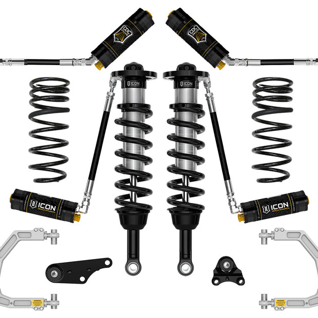 ICON 2024-2025 Toyota Tacoma 1.25-3" Lift Stage 5 Suspension System Billet Overland Rear Springs