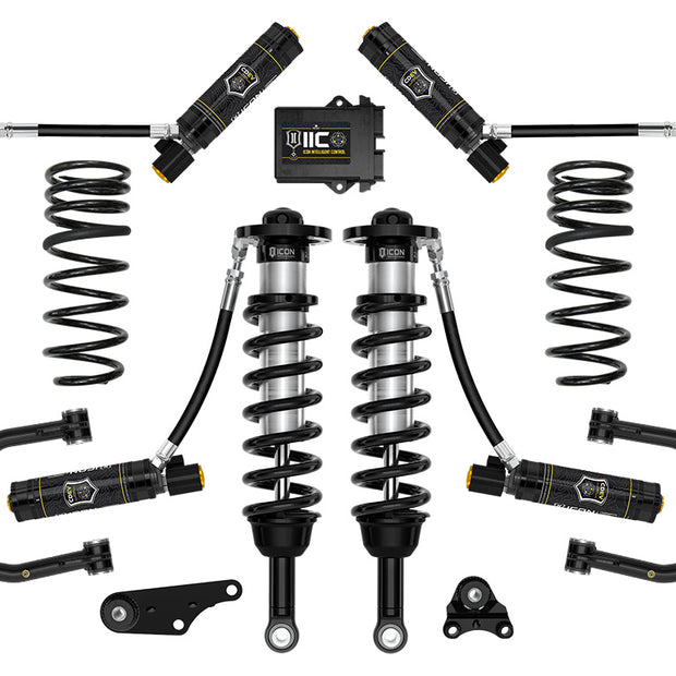 ICON 2024-2025 Toyota Tacoma 1.25-3" Lift Stage 6 Suspension System Tubular Overland Rear Springs