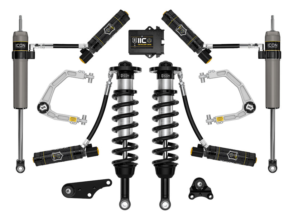 ICON 2024-2025 Toyota Tacoma 1.25-3" Lift Stage 6 Suspension System Billet