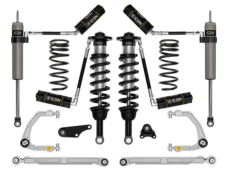 ICON 2024-2025 Toyota Tacoma 1.25-3" Lift Stage 7 Suspension System Billet Triple Rate Rear Springs