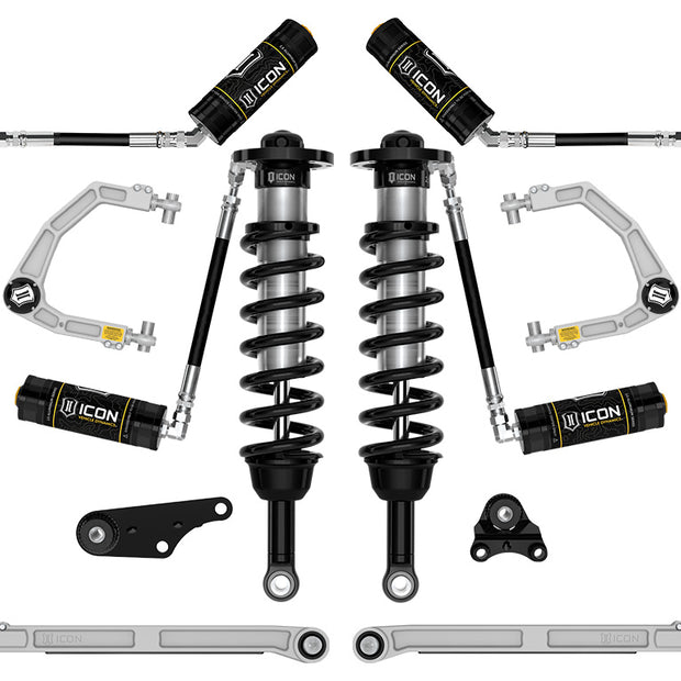 ICON 2024-2025 Toyota Tacoma 1.25-3" Lift Stage 7 Suspension System Billet