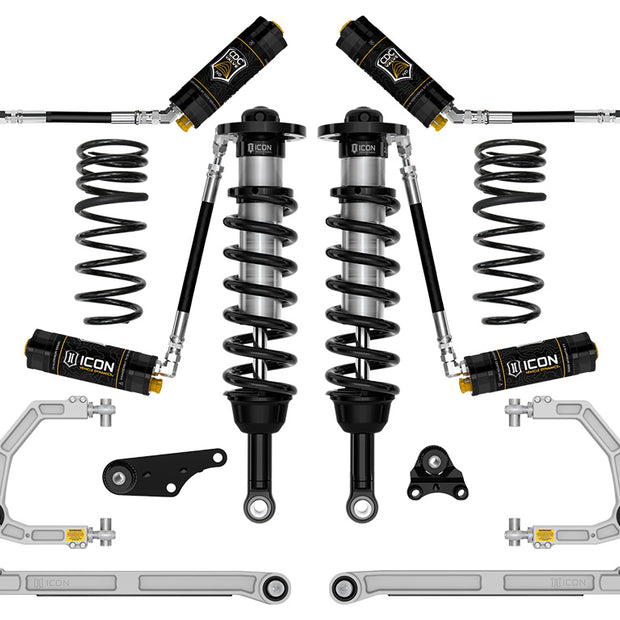 ICON 2024-2025 Toyota Tacoma 1.25-3" Lift Stage 8 Suspension System Billet Triple Rate Rear Springs