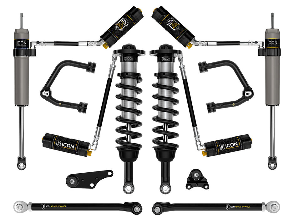 ICON 2024-2025 Toyota Tacoma 1.25-3" Lift Stage 8 Suspension System Tubular