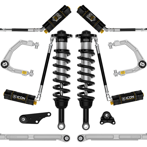 ICON 2024-2025 Toyota Tacoma 1.25-3" Lift Stage 8 Suspension System Billet