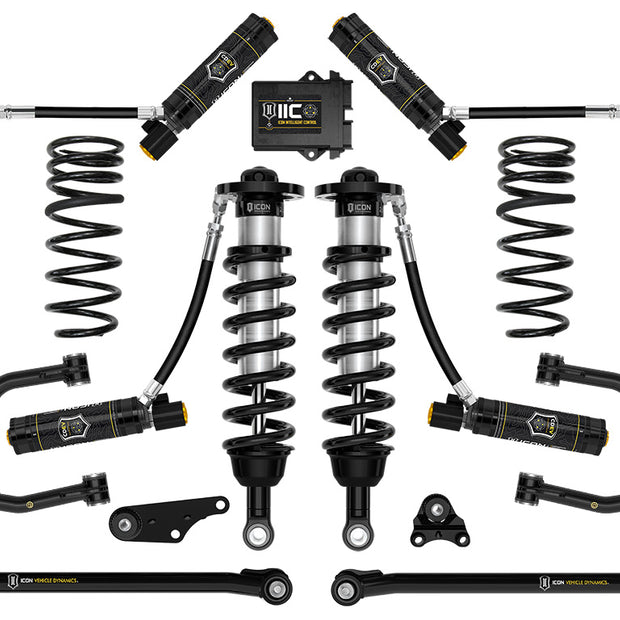 ICON 2024-2025 Toyota Tacoma 1.25-3" Lift Stage 10 Suspension System Tubular Overland Rear Springs
